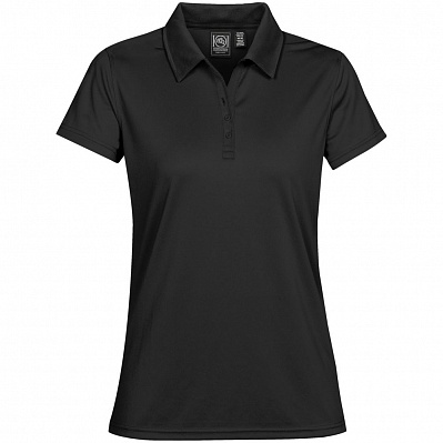 Рубашка поло женская Eclipse H2X-Dry, черная (Черный)