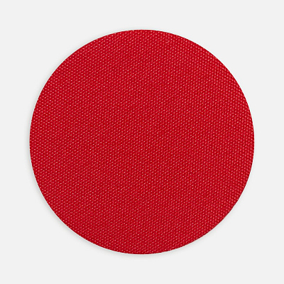 Наклейка тканевая Lunga Round, M, красная