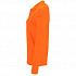 Рубашка поло женская с длинным рукавом Perfect LSL Women, оранжевая - Фото 3