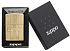 Зажигалка ZIPPO Pattern Design с покрытием High Polish Brass, латунь/сталь, золотистая, 38x13x57 мм - Фото 4