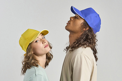 Бейсболка RECY FIVE PIPING, 5 клиньев, застежка-липучка