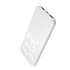 Внешний аккумулятор с подсветкой Люче (Luce) 10000 mAh, белый - Фото 14