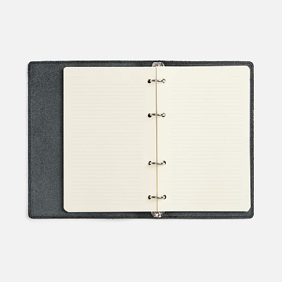 Ежедневник inStream, недатированный, черный