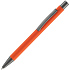 Ручка шариковая Atento Soft Touch, оранжевая - Фото 1