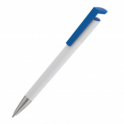 Ручка шариковая "Chuck"  (Белый с синим)