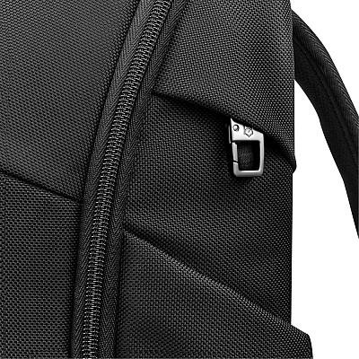 Рюкзак на одно плечо VICTORINOX Architecture Urban2 Sling Bag, черный, полиэстер/кожа, 17x8x28 см, 4 л