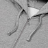 Толстовка на молнии с капюшоном Unit Siverga Heavy, серый меланж - Фото 3
