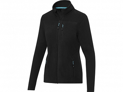 Куртка флисовая Amber женская из переработанных материалов (Черный)