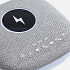 Bluetooth колонка с беспроводной зарядкой и подсветкой Terrafonic, серая - Фото 6