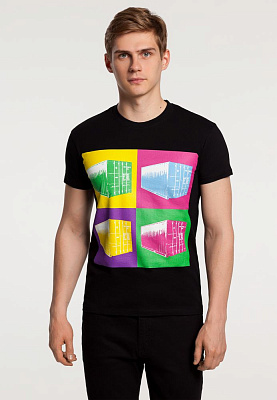 Футболка LogicArt, черная (Чёрный) Футболка LogicArt, черная (Чёрный)