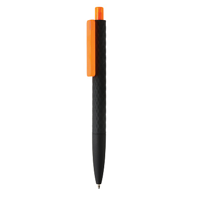 Черная ручка X3 Smooth Touch (Оранжевый; черный)