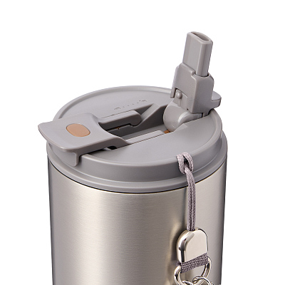 Термокружка вакуумная Авеню (Avenue), серая