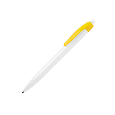 Ручка пластиковая Pim, желтая (Желтый)