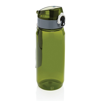 Герметичная бутылка для воды Yide из rPET RCS, 600 мл (Зеленый;)