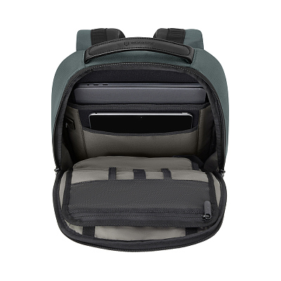 Рюкзак VICTORINOX Altmont Professional City Laptop Backpack 14", зеленый, полиэфирная ткань, 27x15x40 см