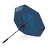 Двухцветный плотный зонт Impact из RPET AWARE™ с автоматическим открыванием, d120 см - Фото 5
