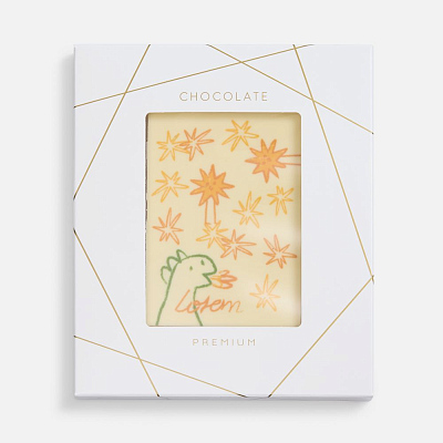 Шоколадная открытка