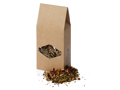 Подарочный набор: кукла фарфоровая, чай Малина с мятой