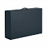 Коробка складная подарочная, 37x25x10cm, кашированный картон, черный - Фото 1