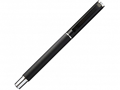 Ручка металлическая роллер Pedova (Черный/серебристый)