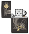 Зажигалка ZIPPO Western с покрытием High Polish Black, латунь/сталь, черная, глянцевая, 38x13x57 мм - Фото 4