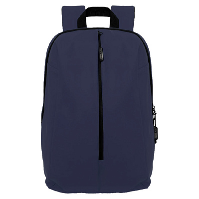 Рюкзак "Go", т.синий, 41 х 29 х15,5 см, 100% полиуретан (Темно-синий)