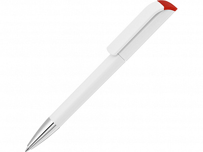 Ручка пластиковая шариковая Effect SI (Белый/красный)