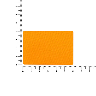 Наклейка тканевая Lunga, L,оранжевый неон