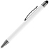 Ручка шариковая Atento Soft Touch со стилусом, белая - Фото 2