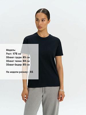 Футболка унисекс Regent 150, черная