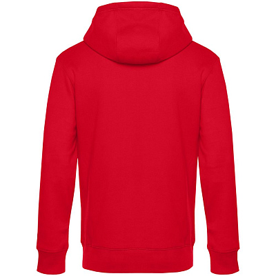 Толстовка с капюшоном унисекс King, красная