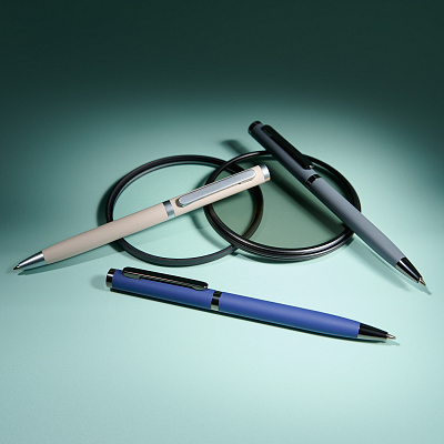 Шариковая ручка Нокс (Nox), бежевая