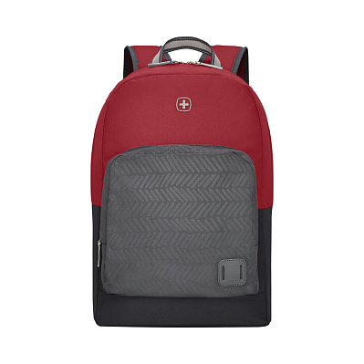 Рюкзак WENGER NEXT Crango 16" /черный, переработанный ПЭТ/Полиэстер, 33х22х46 см, 27 л. (Красный)