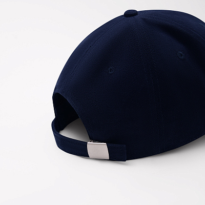 Бейсболка Аксис, 6 клиньев, синий