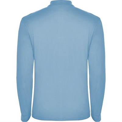 Футболка поло ESTRELLA L/S мужская, НЕБЕСНО-ГОЛУБОЙ 3XL