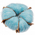 Цветок хлопка Cotton, голубой - Фото 1