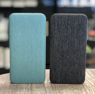 ПЗУ ZMI 10000 Ligtning Grey, бирюзовый