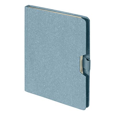 Блокнот MEMO, размер 130х170 мм , блок в клетку (Синий)