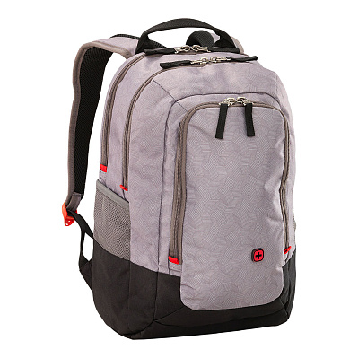 Рюкзак для ноутбука 14'' WENGER , нейлон/полиэстер, 29 x 24 x 43 см, 20 л (Серый)