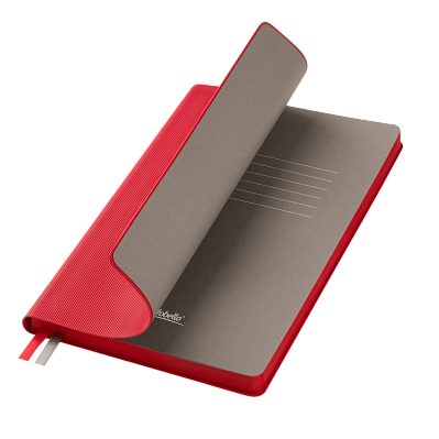 Ежедневник Rain недатированный, красный (без упаковки, без стикера) (Красный, серый)