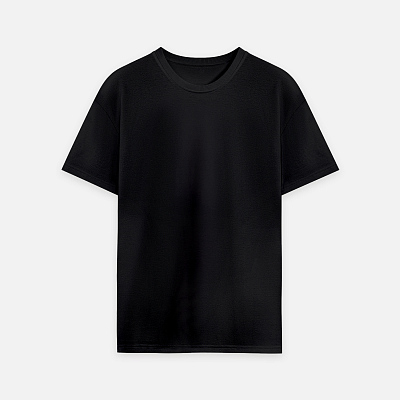 Футболка унисекс премиум AURA, черный