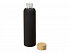 Стеклянная бутылка с бамбуковой крышкой Foggy, 600 мл - Фото 2