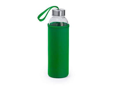 Бутылка CAMU в чехле из неопрена (Зеленый)