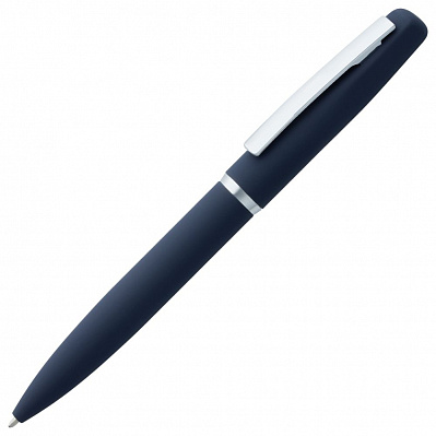 Ручка шариковая Bolt Soft Touch, синяя (Синий)