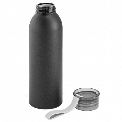 Спортивная бутылка для воды Rio, черная (Черный)