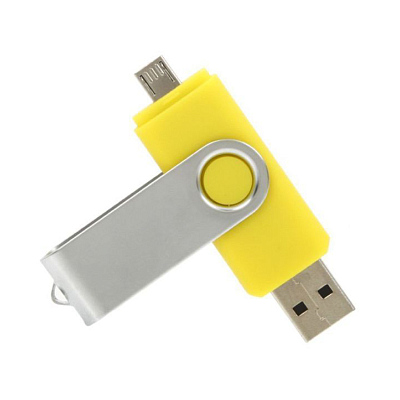 ОТГ 01 Дабл твист, голубой, 8Гб