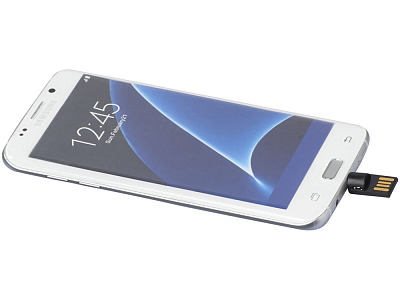 Ручка металлическая шариковая с флешкой OTG