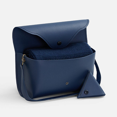 Плед Voyage в кофре  (Синий)