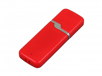 USB 2.0- флешка на 32 Гб с оригинальным колпачком (Красный)