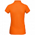Рубашка поло женская Inspire, оранжевая - Фото 2